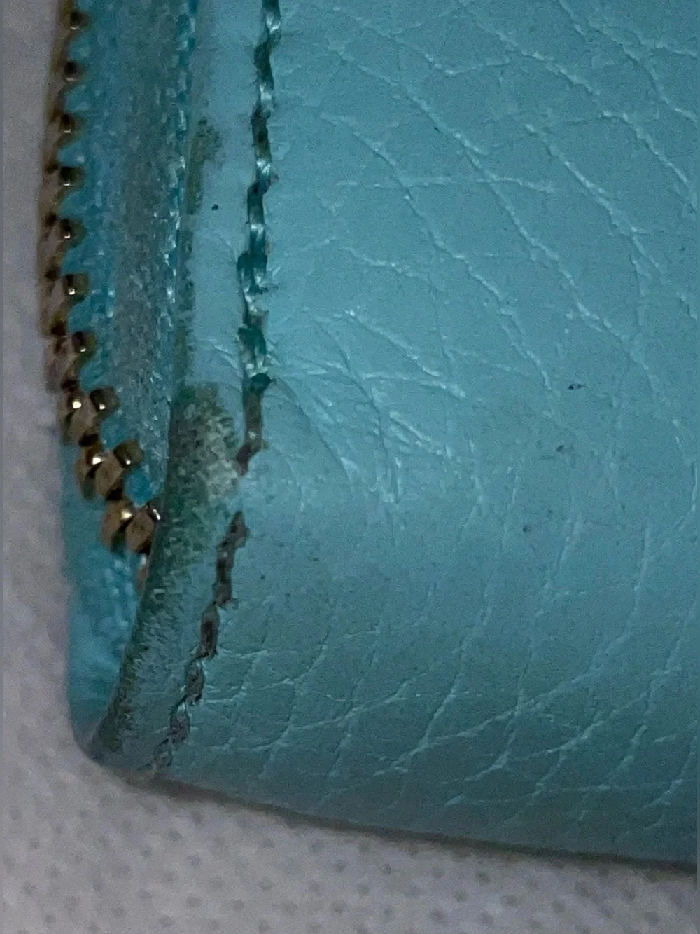 GUCCI BAMBOO TASSEL ZIP AROUND GREEN LEATHER CONTINENTAL LONG  WALLET - Picture 12 of 14